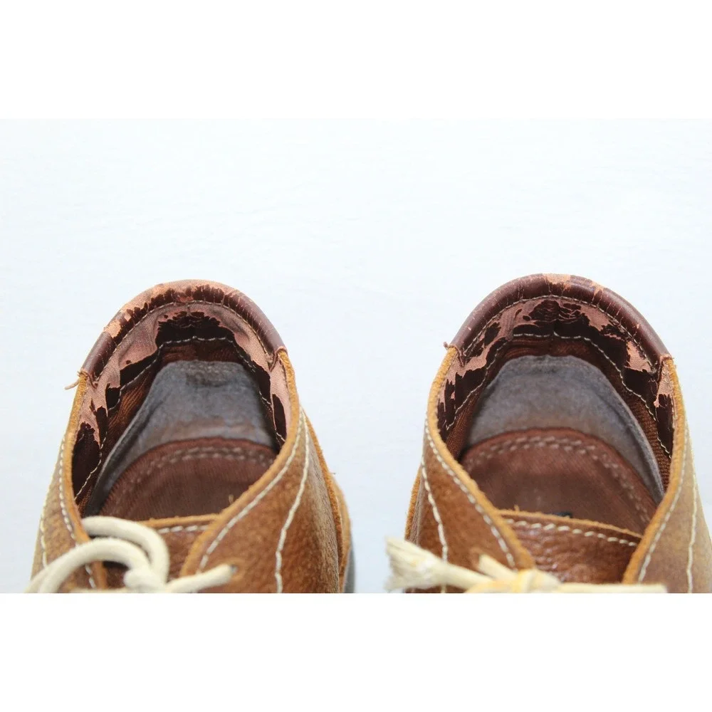 Kenneth Cole Reaction Desert Wind Mens 8.5 M‎ Tan Leather Chukka Boots Brown
